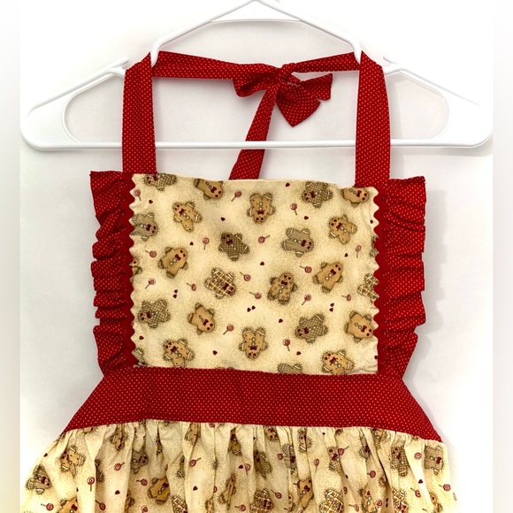 Children’s Hand made Gingerbread Apron - Picture 8 of 13